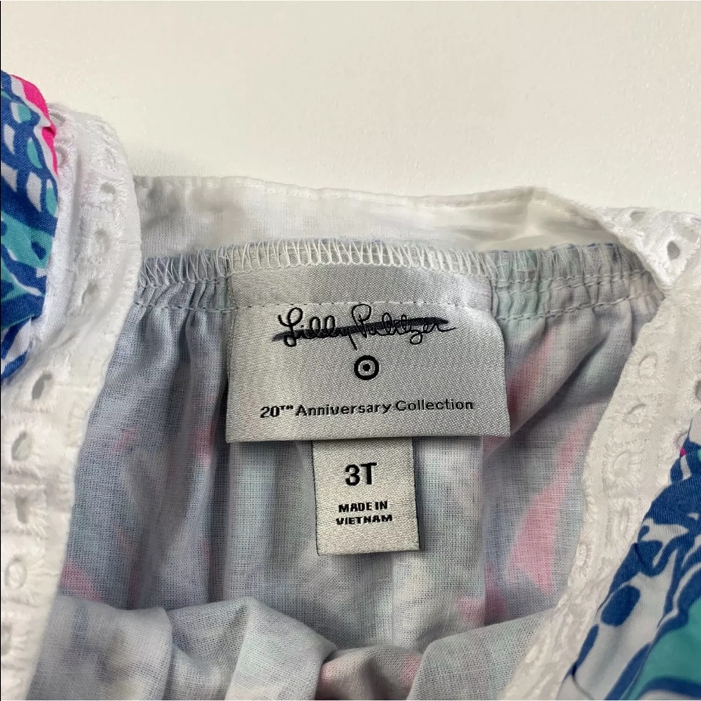 Lilly Pulitzer Target Toddler Dress My Fans 3T - Picture 4 of 9